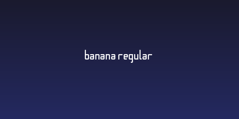 Banana Regular Social Header