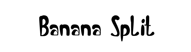 Banana Split Font