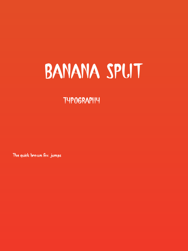 Banana Split Poster