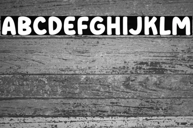 Banana Stick Font examples