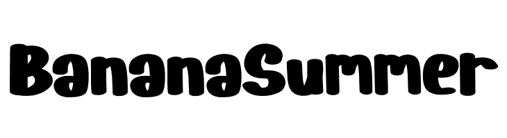 Banana Summer Font