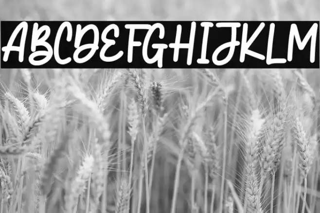 Banana Super Font examples