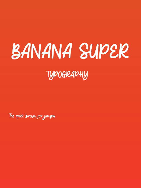 Banana Super Poster