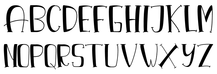 Banana Sweet Font LOWERCASE