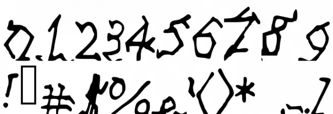 Banana Font OTHER CHARS