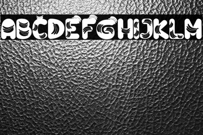 Banana Font examples