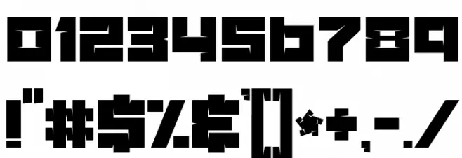 BananaBrick Font OTHER CHARS