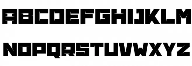 BananaBrick Schriftart Groß