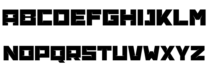 BananaBrick Schriftart Kleinbuchstaben