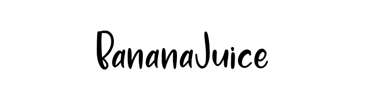 BananaJuice  免费字体下载
