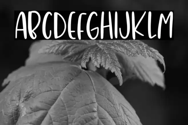 BananaJuice Font examples