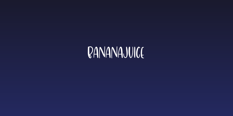 BananaJuice Social Header