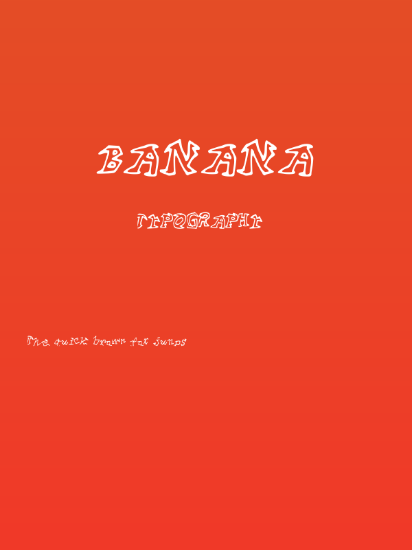 Banana Poster