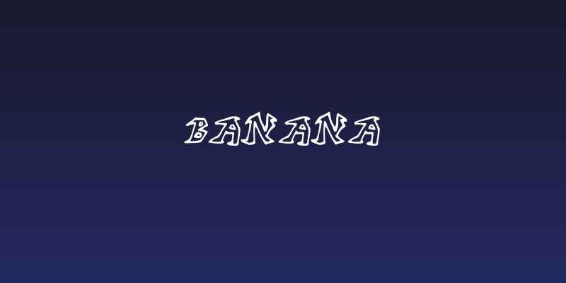 Banana Social Header
