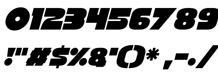 Bananas Font Italic Font OTHER CHARS