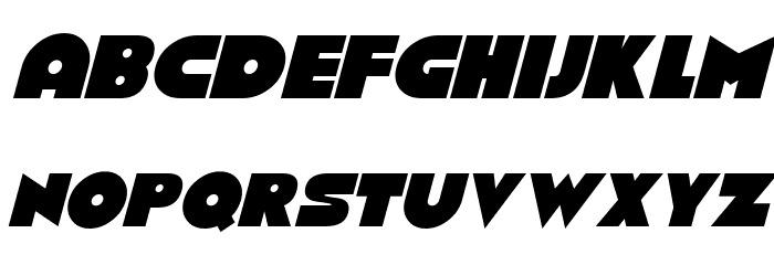 Bananas Font Italic Font LOWERCASE
