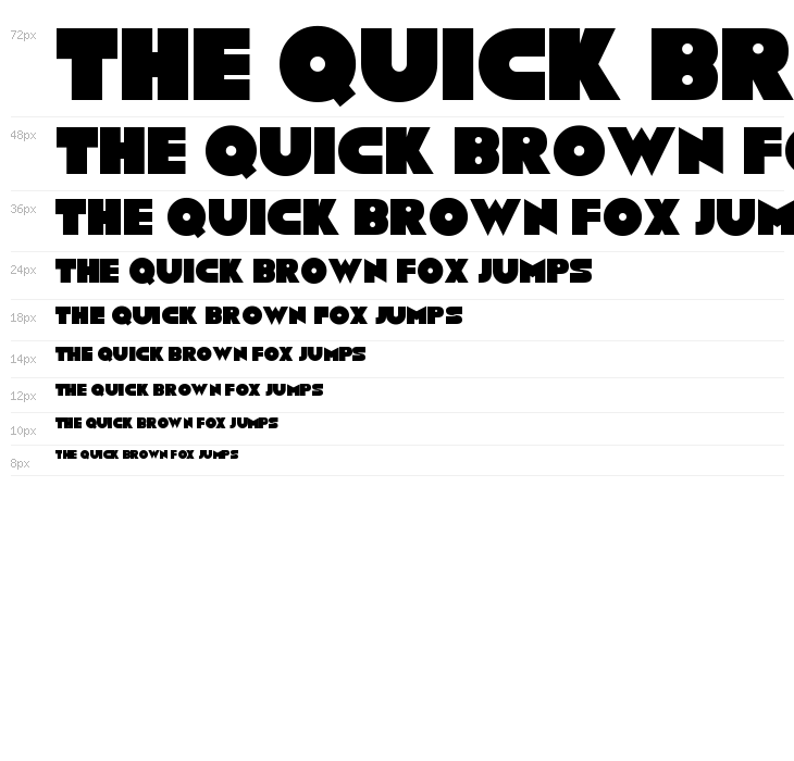 Bananas Font Waterfall