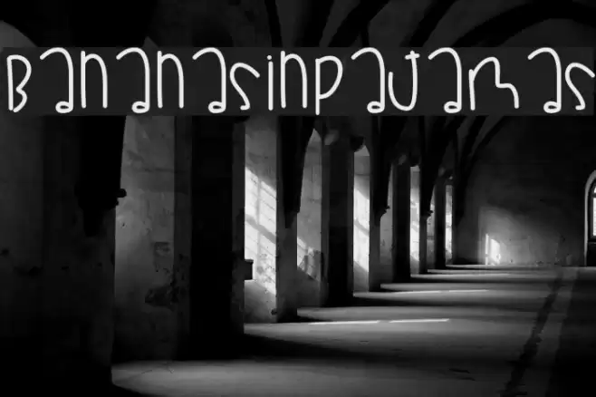 BananasInPajamas Font examples