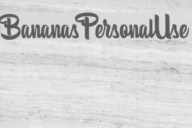 BananasPersonalUse Example 3