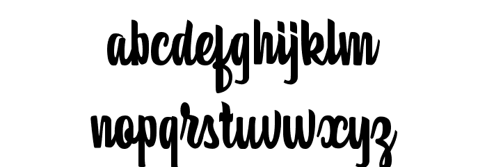 BananasPersonalUse Font LOWERCASE