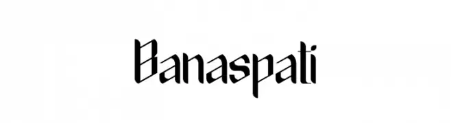 Banaspati  フリーフォントのダウンロード