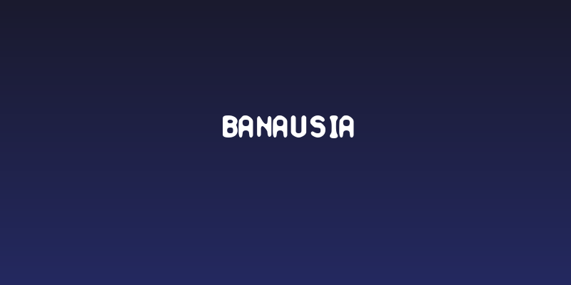 Banausia Social Header