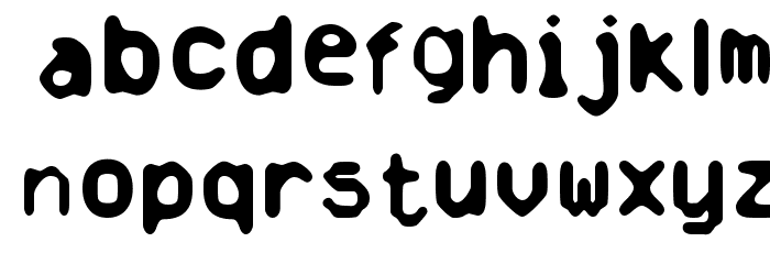 Banausia Font LOWERCASE