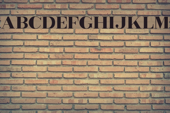 Banbury Font examples
