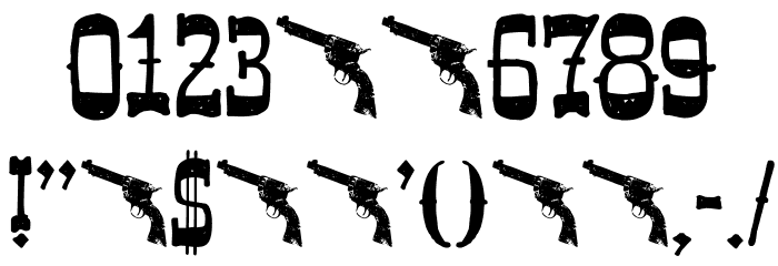 Band Wagon DEMO Regular Font OTHER CHARS