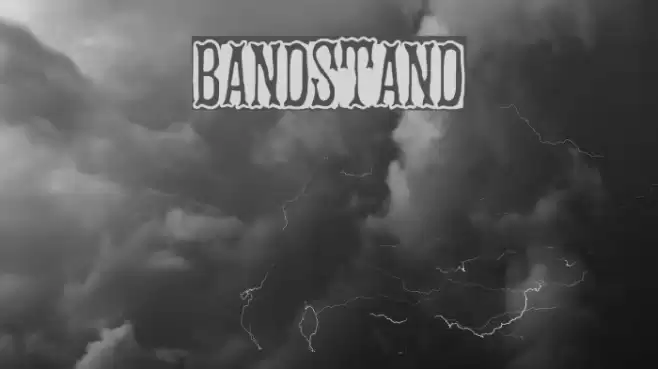 BandStand Font examples