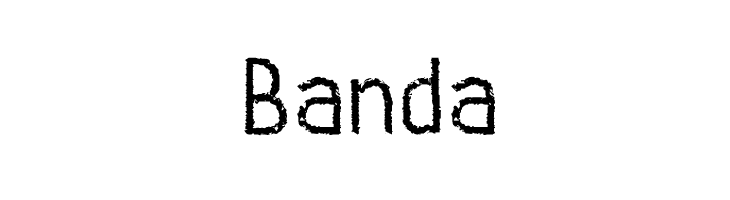 Banda  नि: शुल्क फ़ॉन्ट्स डाउनलोड
