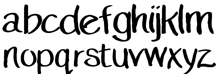 Banda2020 Regular Font LOWERCASE