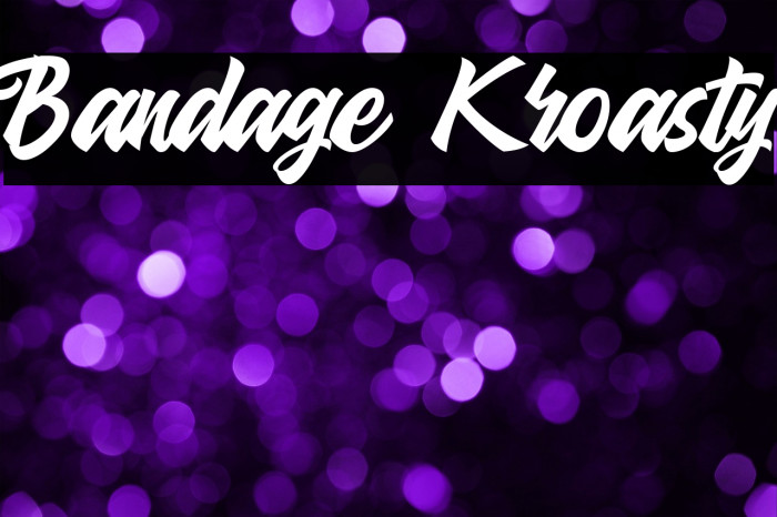 Bandage Kroasty Example 1