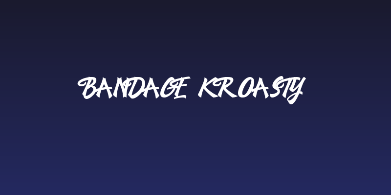 Bandage Kroasty Social Header