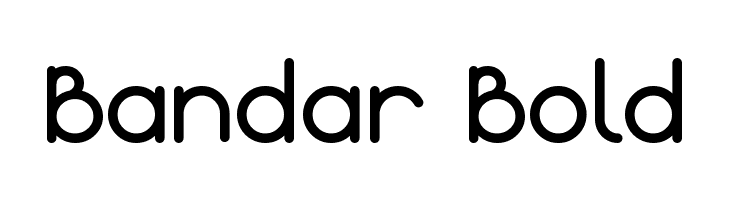 Bandar Bold  Frei Schriftart Herunterladen