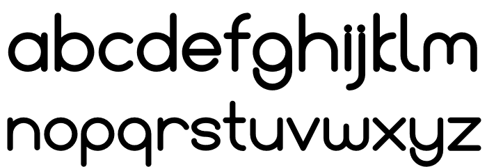Bandar Bold Font LOWERCASE