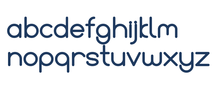 Bandar Bold Lowercase