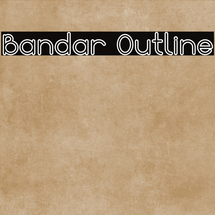 Bandar Outline Example 3