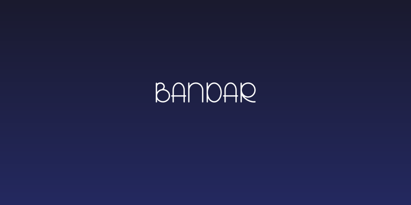 Bandar Social Header