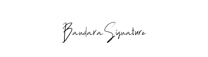 BandaraSignature  font caratteri gratis
