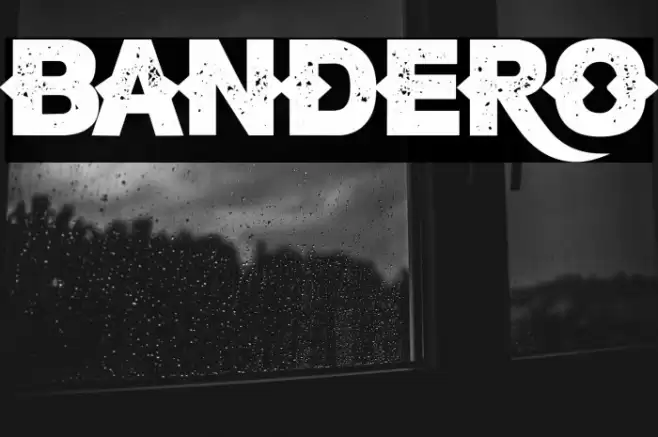 Bandero Font examples