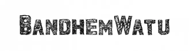 BandhemWatu  Descarca Fonturi Gratis