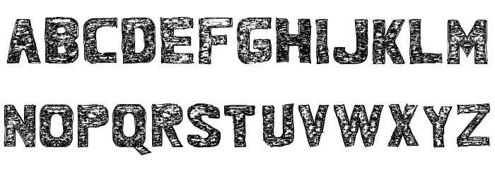 BandhemWatu Font LOWERCASE