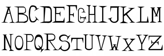 Bandit Regular Schriftart Groß