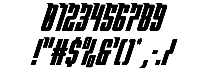 Bandit & Snowman Cond Semi-Ita Font OTHER CHARS