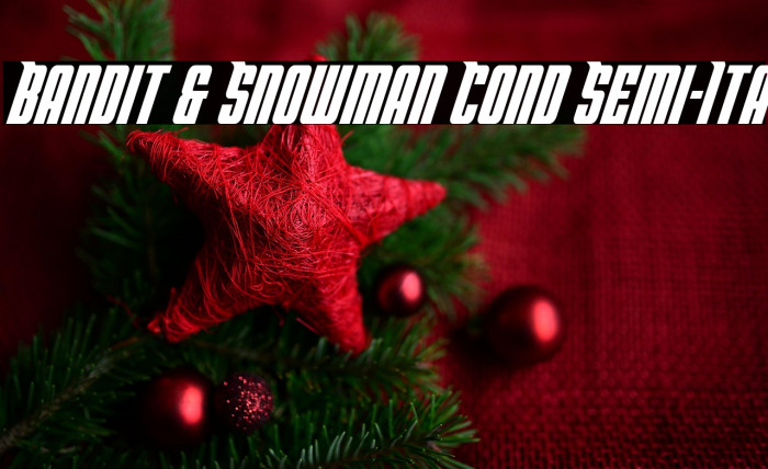 Bandit & Snowman Cond Semi-Ita Example 2