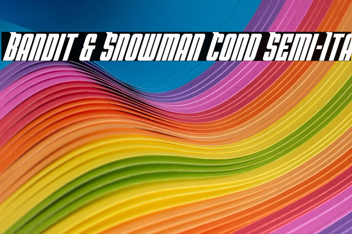 Bandit & Snowman Cond Semi-Ita Example 3