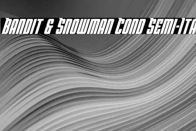 Bandit & Snowman Cond Semi-Ita Example 3
