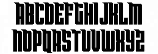 Bandit & Snowman Condensed Polices MAJUSCULES