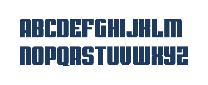 Bandit & Snowman Expanded Lowercase